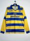 Parma Home Long sleeves Yellow  Retro 1:1 Quality Soccer Jersey 1998/1999
