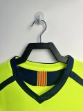 2005/2006  Barcelona Away Long sleeve Retro 1:1 Quality Soccer Jersey