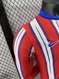 Atletico Madrid Home Long Sleeve Player 1:1 Quality Soccer Jersey 24/25