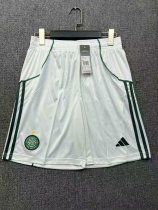 Celtic Home White 1:1 Quality Shorts 25/26 Celtic Home White 1:1 Quality Shorts 25/26