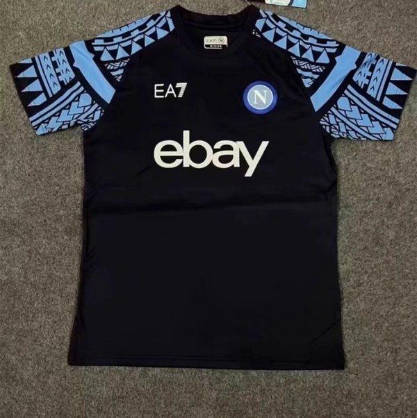Napoli Training Clothes Black Fans 1:1 Quality Soccer Jersey 24/25