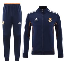 25/26 Real Madrid  Sapphire Blue Jacket Tracksuit 1:1 Quality