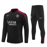 Paris Kids Black Player Version 1:1 Quality Training Jersey 24/25