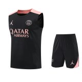 25/26 PSG Paris Black 1:1 Quality Training Vest（A-Set）