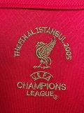 Liverpool  Home Long Sleeve Retro 1:1 Quality Soccer Jersey 2004/2005