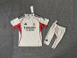 Benfica Away Kids Kits 1:1 Quality Soccer Jersey 25/26