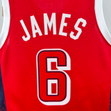 Team USA JAMES #6 Red 1:1 Quality NBA Jerseys 2024