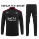 Paris Kids Black 1:1 Quality Training Jersey 24/25