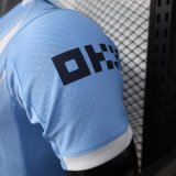 25/26 Manchester City Home Player 1:1 Quality Soccer Jersey（球员版）