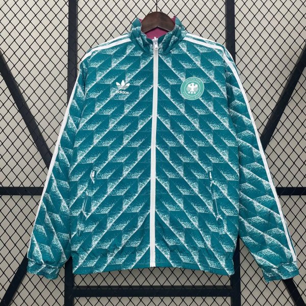 Germany Green Double-Sided Silicone Windbreaker 24/25