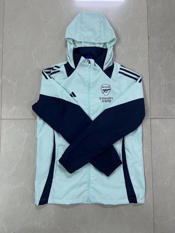 Arsenal Blue Windbreaker 24/25