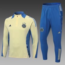 24/25  Ajax Training  Light Yellow 1:1 Quality Training Jersey