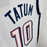 Team USA TATUM #10 White 1:1 Quality  NBA Jerseys 2025