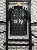 25/26 Charlotte FC Away Black Fans 1:1 Quality Soccer Jersey