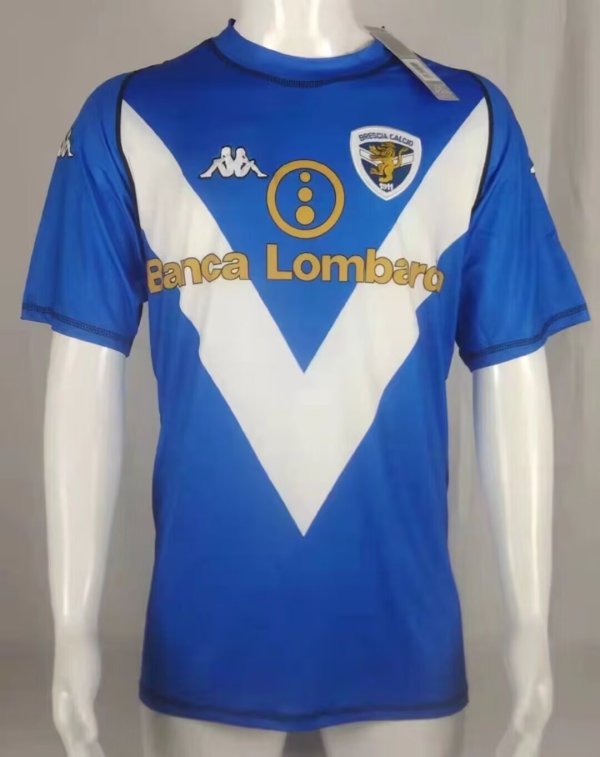 Brescia Calcio Blue Fans Retro 1:1 Quality Soccer Jersey 2003/2004