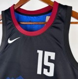 Nuggets JOKIC #15 Black City Edition 1:1 Quality NBA Jersey 23/24