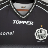 Club Olimpia Away Black Fans 1:1 Soccer Jersey 2002