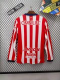 Chivas Home Fans Long sleeve1:1 Quality Soccer Jersey 24/25