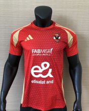Al Ahly  Home  Fans 1:1 Quality Soccer Jersey 24/25