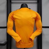 Real Madrid  Away Player Long Sleeve 1:1 Quality Soccer Jersey 24/25