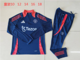 Manchester United Kids 1:1 Quality Training Jersey 24/25