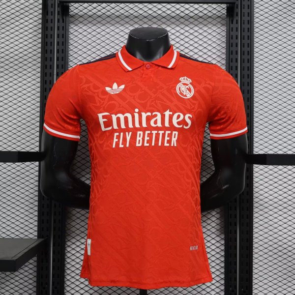 Real Madrid  Special Edition Red Player 1:1 Quality Soccer Jersey 24/25