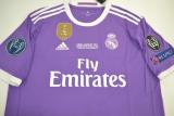 Real Madrid  Player Version 1:1 Quality Retro Soccer Jersey 2016/2017
