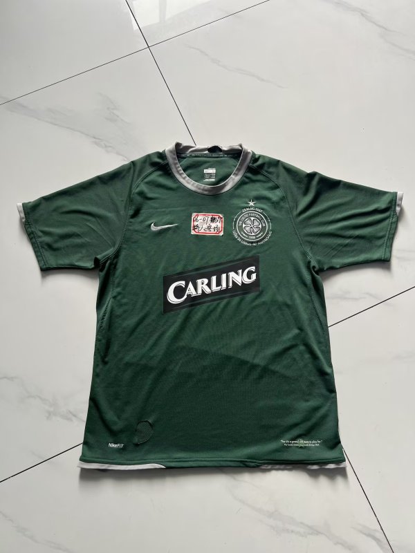 Celtic UEFA Champions League 40th Anniversary Edition 1:1 Quality Retro Soccer Jersey 2006/2007