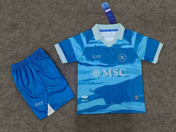 Napoli Special Edition Kids 1:1 Quality Soccer Jersey 25/26