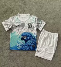 Brazil Special Edition Kids 1:1  Quality Soccer Jersey 25/26