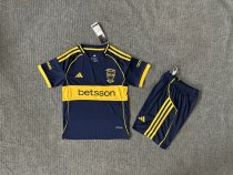 Boca Home Kids 1:1 Quality Soccer Jersey 25/26