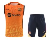 Barcelona Orange 1:1 Quality Training Vest（A-Set）24/25