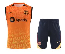 Barcelona Orange 1:1 Quality Training Vest（A-Set）24/25