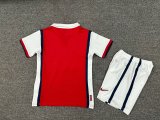 1998/1999 Arsenal Home Kids Retro1:1  Quality Soccer Jersey