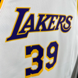 Lakers HOWARD #39 White 1:1 Quality NBA Jersey 24/25
