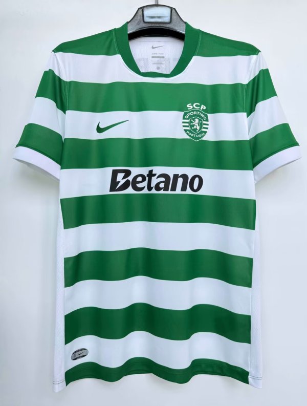 Sporting Lisbon Home Fans 1:1 Quality Soccer Jersey 25/26