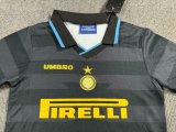 Inter Milan Third Kids Kits Retro 1:1 Quality Soccer Jersey 1997/1998