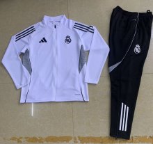Real Madrid  White Jacket Tracksuit 1:1 Quality 25/26