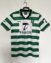 1999/2000 Sporting Lisbon Home 1:1 Quality Retro Soccer Jersey