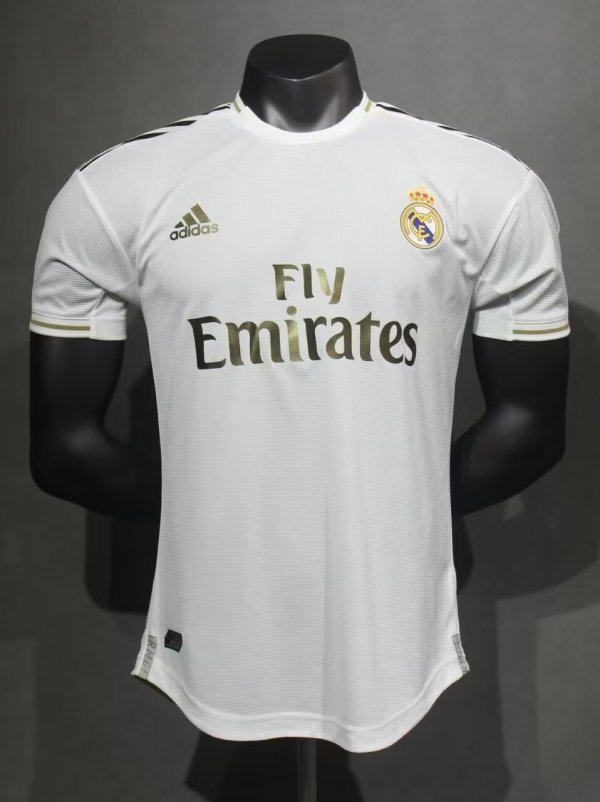 Real Madrid Home Player Retro 1:1 Quality Soccer Jersey 2019/2020