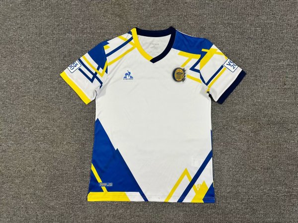 Rosario Central Away Fans 1:1 Quality Soccer Jersey 25/26