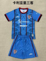 Cagliari Third Kids 1:1 Quality Soccer Jersey 25/26