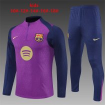 25/26 Barcelona Kids Purple Player Version 1:1 Quality Training Jersey 25/26 Barcelona Kids Purple Player Version 1:1 Quality Training Jersey