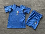 Italy Home Kids  Kits Retro  1:1 Quality Soccer Jersey 2006