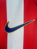 Retro Atletico Madrid Home Long Sleeve 1:1 Quality Soccer Jersey 2004/2005