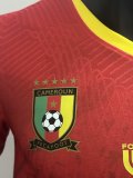 Cameroon  Away Red Player  1:1 Quality Soccer Jersey 25/26