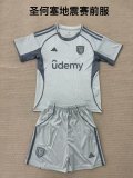 San Jose Earthquakes Home Kids 1:1 Quality Soccer Jersey 25/26