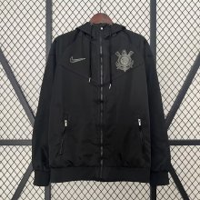 Corinthians Black Windbreaker 25/26