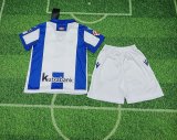 Real Sociedad   Home Kids  Kits  1:1 Soccer Jersey 24/25