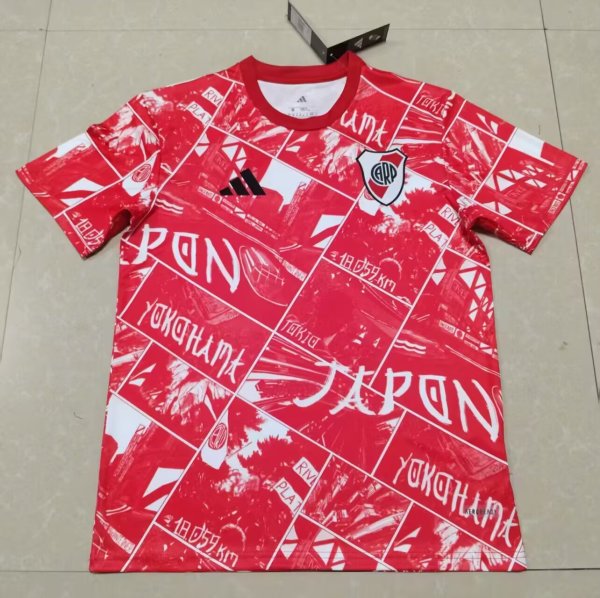 River Plate Training clothes Fans 1:1 Quality Soccer Jersey 25/26
